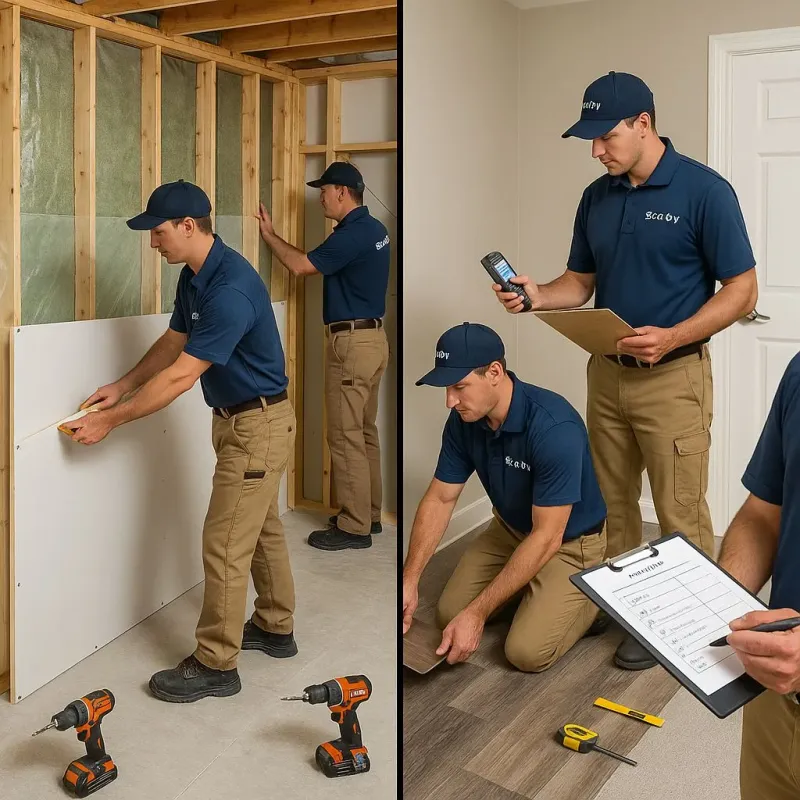 Repairs and Reconstruction process in Havre de Grace, MD