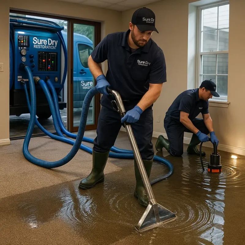 Water Extraction and Removal process in Havre de Grace, MD